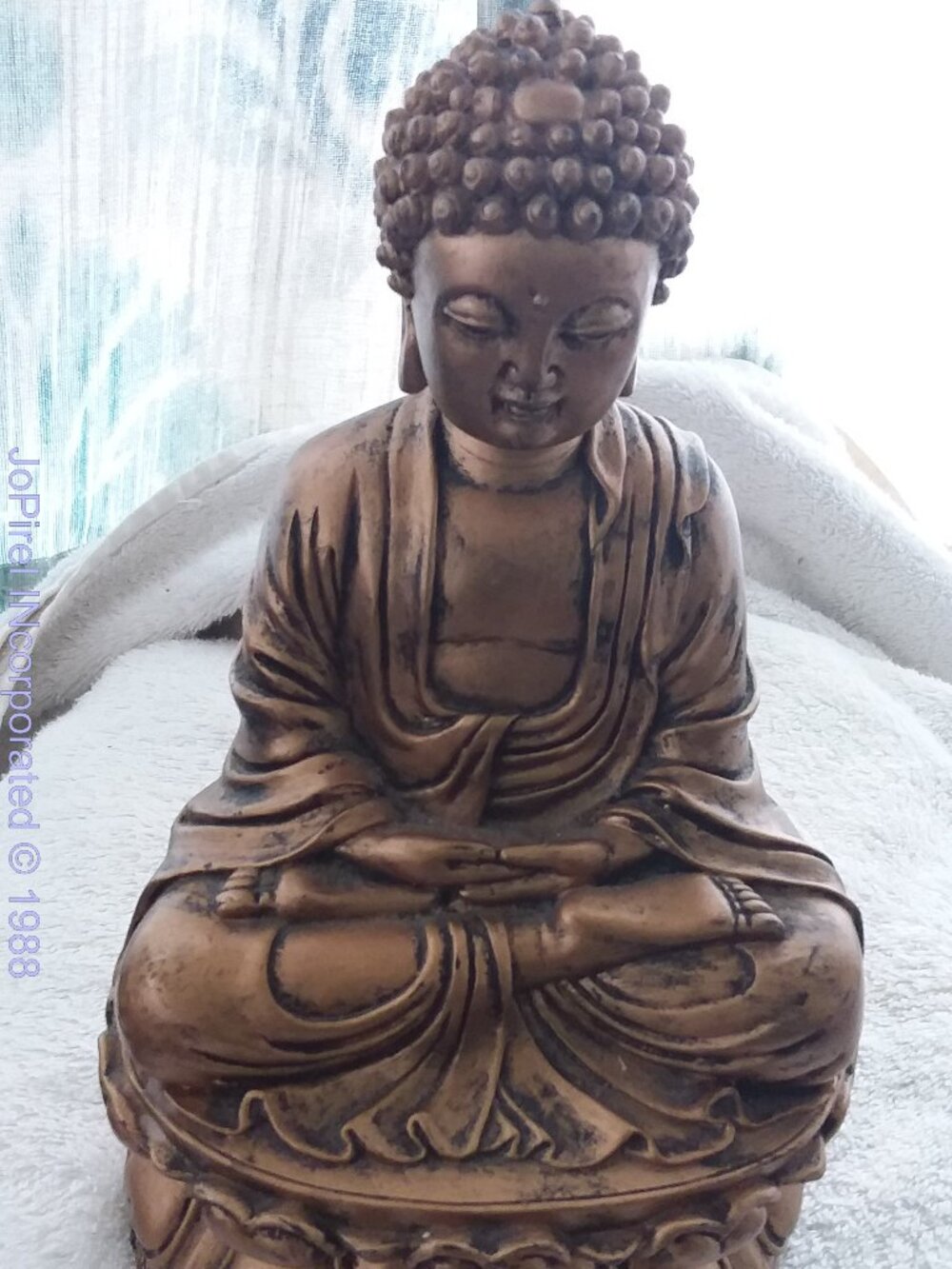 Tibetan Clay-like Shakyamuni Sakyamuni Amitabha Buddha Statute Small